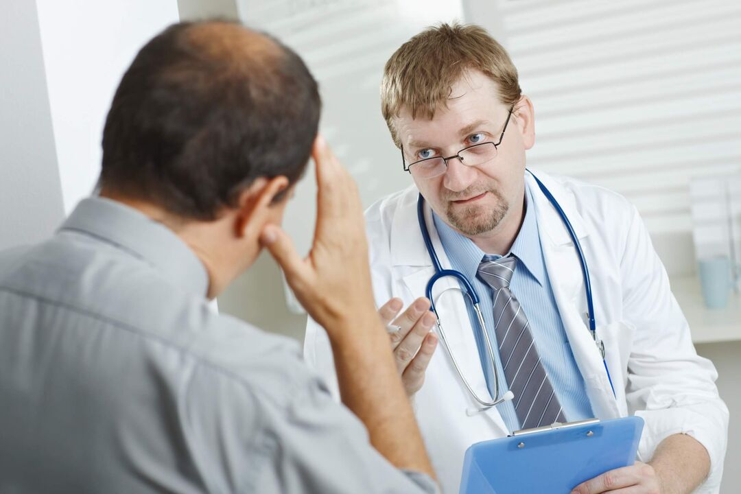 appuntamento dal medico per la prostatite batterica
